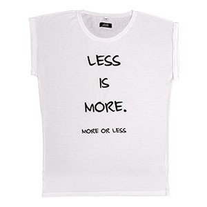 LESS IS MORE - MORE OR LESS, bijela